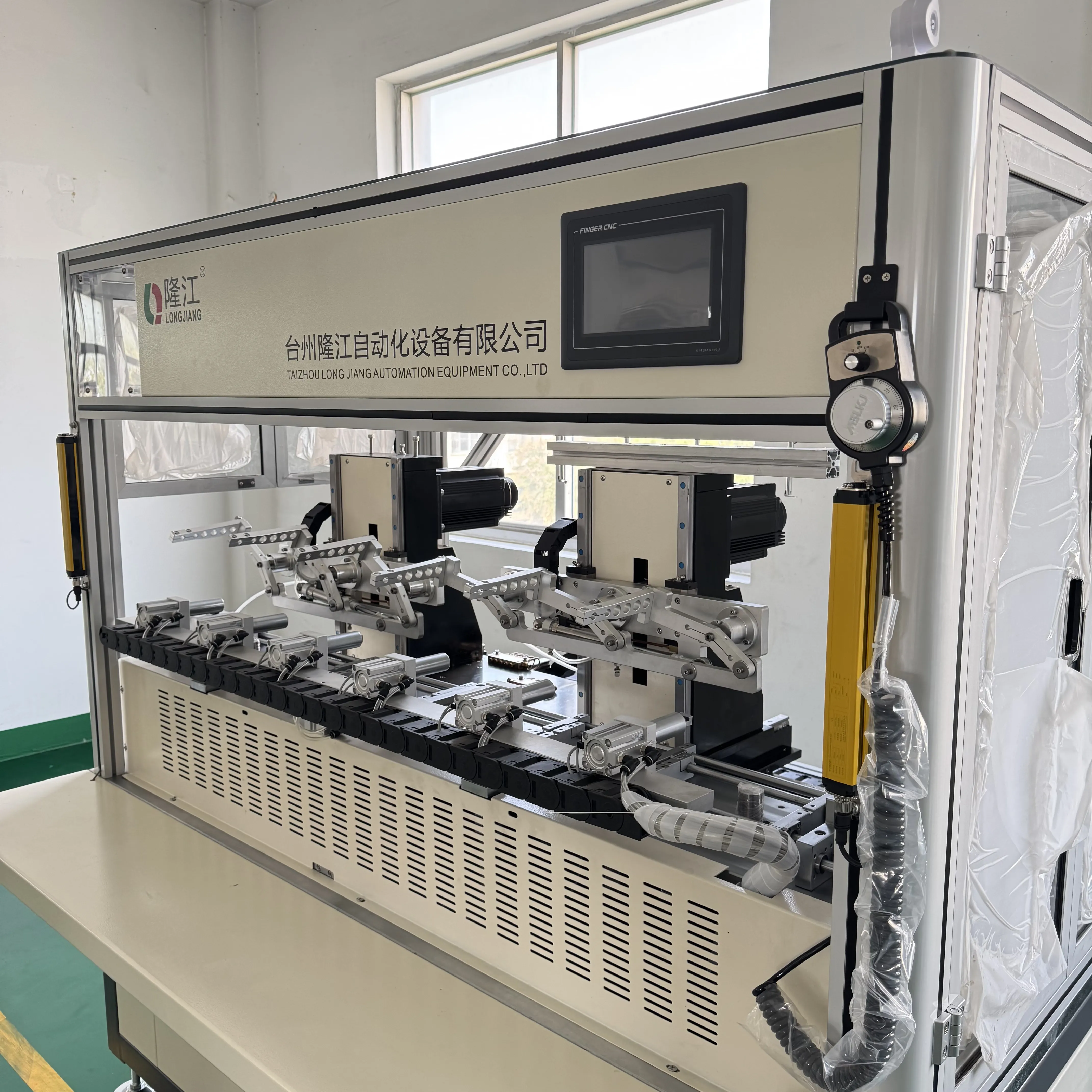 Dual-Station Segmented Winding Machine - Longjiang Automation
